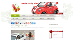 Desktop Screenshot of andy1stdrivingschool.co.uk